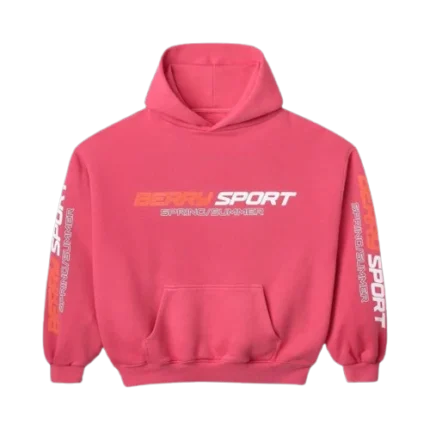 The Raspberry Hills Gold + Vintage Hoodie Pink