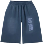 Gold+Vintage Gallery Raspberry Hills ‘Palm’ Cutoff Shorts