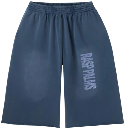 Gold+Vintage Gallery Raspberry Hills ‘Palm’ Cutoff Shorts